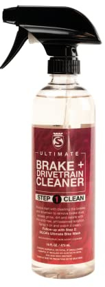 SILCA Bike Spa - Limpiador definitivo para frenos de disco y transmisión - Botella de 16 oz - Elimina el polvo de frenos, la suciedad de la carretera y el aceite 16.00 onzas líquidas (paquete de 1)
