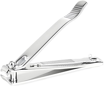 Eupneique Coupe-Ongles, Coupe-Ongles Premium En Chromé, Professionnel Ongle Pied Pince [Argent]