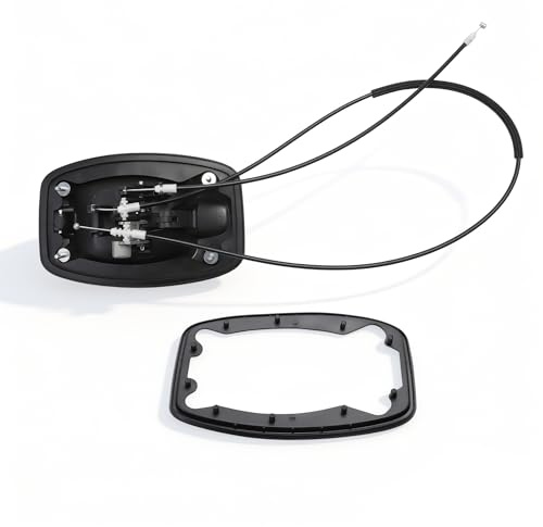 JAVOUKA Right or Left Sliding Door Outer Handle with Cable | for Fiat Ducato for Peugeot Boxer2006-Onwards, for Citroen Jumper/Relay 2006-Onwards, 735426421, 735631202, 1616303080