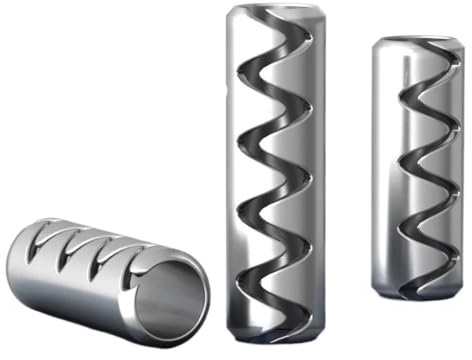 Goupille élastique dentée en acier inoxydable 304, goupille fendue ondulée, goupille cylindrique creuse dentelée M2 M2.5 M3 M4(M3x8(440pcs))