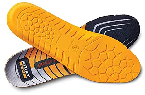ARIAT Men's Energy Max Work Insole Round Toe, Orange, 12 M