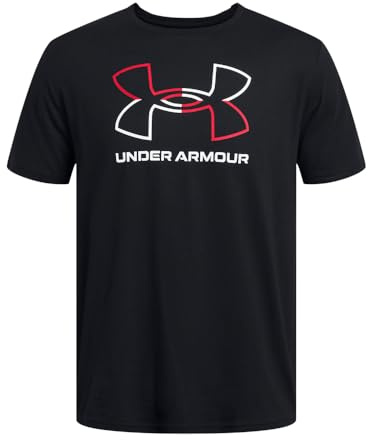 Under Armour Men's Global Foundation Short Sleeve T Shirt, 001 Black, 3XLT