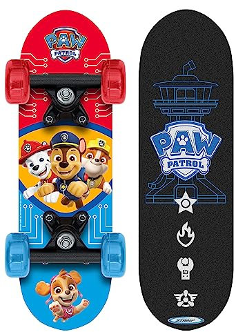 Skateboard SKIDS Control - PAW Patrol - 17/5, Blue/RED