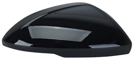 LIANGBAOS Coche Carcasa De Espejo para Opel para Astra K B16 2015-2021 Cubierta De Espejo Retrovisor Lateral Cubiertas Tapa Carcasa Accesorios De Coche(Black R)