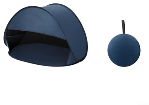 Tente de plage portable avec matériaux imperméables et design respirant, offrant un pare-soleil et une protection contre le vent pour les activités de plein air (A-sans rideau de porte)