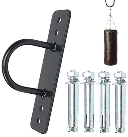 Wandanker für Widerstandsbänder – Battle Rope Wandanker aus robustem Stahl für Widerstandsbänder, Yoga-Hängematte, Suspensionstraining und Sandsack