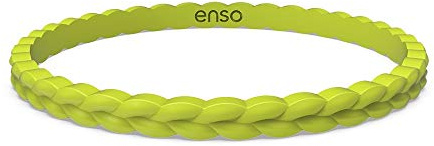 Enso Silicone Bracelet – Weave Stackable Bracelet - Hypoallergenic Rubber Wristband – Comfortable Flexible Band for Active Lifestyle - Medical Grade Silicone (Lightning, M)