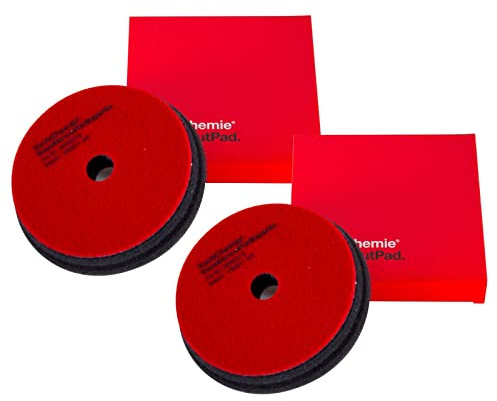 Koch Chemie Heavy Cut Pad - Esponja de pulido (2 unidades, 126/23 mm)
