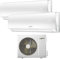 Climatizzatore inverter dual split GREEN ELECTRIC 9000 + 18000 btu R32 A++/A+ WIFI integrato