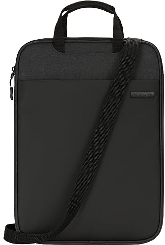 Kensington Vertical Eco Laptop Bag designed for 14 Screens, Protective Carry Case and Sleeve featuring a Zipper and Adjustable, Detachable Shoulder Strap, Eco-Friendly and Water Resistant (K60103WW)