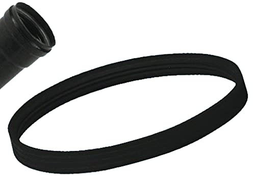 La zappa Silikondichtung Ersatz für Kamin Pelletofen Rohr 2 x Ø 80 mm (2 Stück)