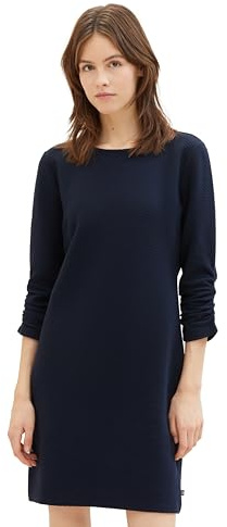 TOM TAILOR Denim Abito da Donna, 10668 - Sky Captain Blue, M