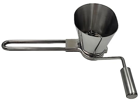 Mali's 10595 - Macinino per erbe fresche e aromatiche, in acciaio inox, 18 x 9 x 5,8 cm