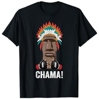 Chama Fighter MMA Fan JJB Boxe Muay Thai Kickboxing T-Shirt