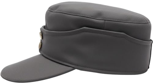 Casiler Gorra Militar De Cadete, Unisex, Vintage, Plana, De Campaña, del Ejército Alemán, Clásica, De Combate Militar.