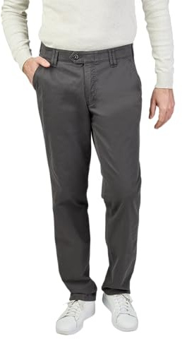Club of Comfort - Herren Hose Denver 4402 - grau Größe: 28