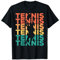 Retro Vintage Tennis Geschenk für Tennisspieler T-Shirt