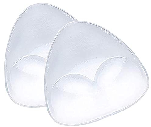 Gutliebe 2 x silikongel bh-inlägg förstora bröstet – push-up silikoninlägg, färglös