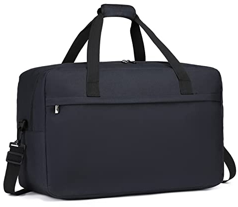 Kono Sacs de Voyage Cabine 55x35x25, Bagage à Main Cabine sous Le Siège, Valise Weekend pour Homme et Femme, Léger Transport Imperméable, Sport et Polochon Fourre-Tout