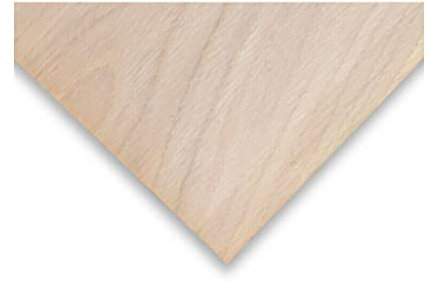 6.0 mm Plywood Oak Faced Single faced (1x2 ft (305 x 610mm))