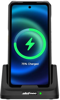 Ulefone Armor 26 Ultra Estación de Carga de Escritorio para teléfono móvil Armor 26 Ultra Outdoor, Cargador inalámbrico de 33 W para Smartphone Ulefone Armor 26 Ultra