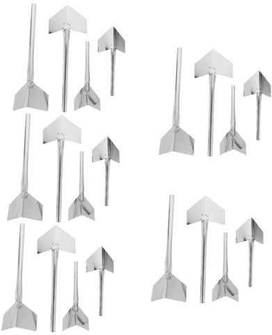 Angoily 5 Ensembles Extracteur d'angle Multi Tool Outil Coin Intérieur Petite Truelle d'angle Outil De Plâtrage De Mur Coin Intérieur Truelle Cloison Sèche Outil Béton Truelle 4 Pièces * 5