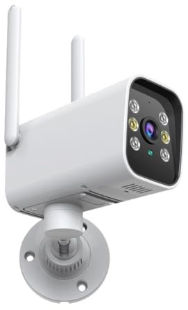 Yominerr 8MP 4K Telecamera IP Wifi da Esterno 265 Sorveglianza Sicurezza Domestica Protezione EU Plug ICSEE