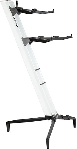STAY - Tower 2 Tier Keyboard Stand - White