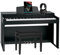 Classic Cantabile DP-230 SM E-Piano - Digitalpiano mit Hammermechanik - 88 Tasten - 2 Anschlüsse für Kopfhörer, USB, Audio und MIDI - Set inkl. Pianobank, Kopfhörer, Klavierschule - Schwarz matt