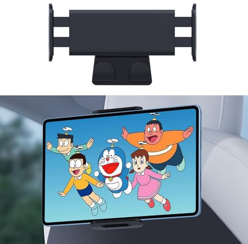 LANTU Soporte para tablet Tesla Model 3/Y/X/S 360° ajustable Tesla accesorio para iPad, Galaxy Tablet, iPhone, Samsung, teléfonos Android y más