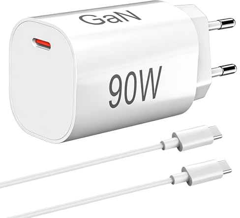 90 W USB C-laddare för Xiaomi 15 Ultra 15T Poco X7 F7 Pro, USB C GaN Turbo Hyper snabbladdningsblock Power för Xiaomi 15T Pro 14 Ultra Redmi Note 14 13 12Pro