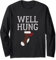 Well Hung Weihnachtsstrumpf, Weihnachtsstrumpf, Geschenk für Herren Langarmshirt