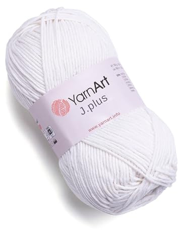 Yarn Art Jeans Plus - Hilo 55% algodón, 45% poliacrílico, 100 g, 160 m, peso del hilo: 4: Worsted-Aran (1)
