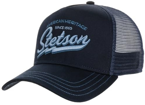 Stetson Since 1865 Gorra Trucker Unicolor Snapback Hombre Todo el ano