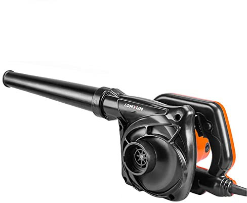 Souffleur électrique 2 en 1, aspirateur à main 2 en 1, 16 000 tr/min, 2300 W, souffleur multifonctionnel, pour souffler les feuilles/la neige, la poussière
