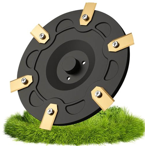 Messerteller + 6 Stück Klingen Kompatibel mit Segway Navimow i105E, i108E & i110E Mähroboter Messerscheibe Rasenroboter Zubehör