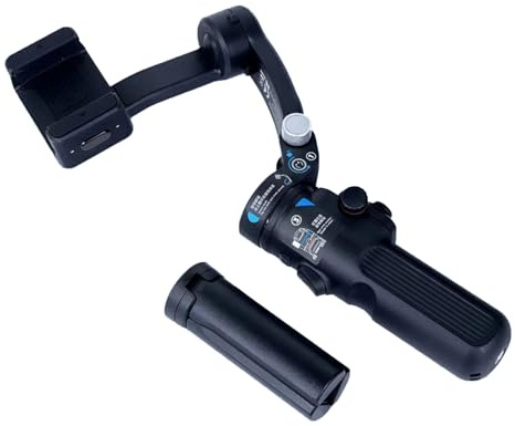 3 assi Smartphone Gimbals Stabilizzatori Luce di Riempimento Regolabile Per Video E Vloggings Smartphone Video Stabilizzatori