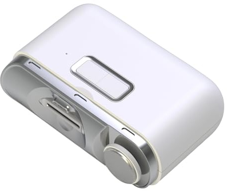 Tagliaunghie e lucidatore elettrico 2 in 1, lucidatore automatico per unghie con luce LED, tagliaunghie portatile ricaricabile per bambini anziani e mani deboli