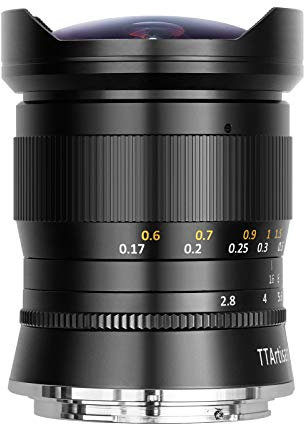 TTArtisan 11mm F2.8 Full Frame Ultra-Wide Fisheye Manual Lens for Nikon Z-Mount Mirrorless Cameras Z5、Z6、Z7、Z6II、Z7II、Z9