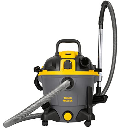 TOUGH MASTER Wet and Dry Vacuum Cleaner, Hoover Vacuum Cleaner Industrial 35L For Multi-Purpose Surfaces with HEPA Filter Metal Telescopic Handle,1200W Power Take Off Socket and Blower Function