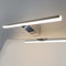 DILUMEN Badlampe Wand,Spiegelleuchte bad Edelstahl,Spiegellampe Bad 40cm 10w 800lm Bad Lampe Für Die Wand,(Kein Schalter) Led Lampe Bad Neutralweiß 4000K,Wandlampe Badezimmer IP44 Wasserdicht