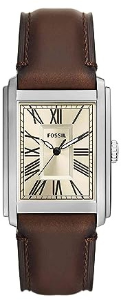 Die Fossil FS6012 Herrenuhr in modischem braunem Modus.