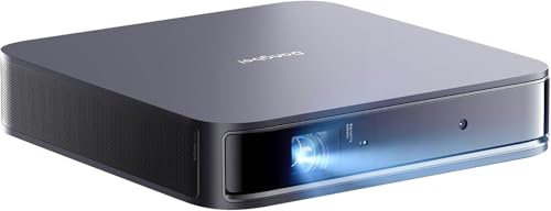 Dangbei Atom Mini Projector Full HD 1080P supported 4K HDR Input 1200 ISO Lumens 3D Ready Official Netflix GTV 180 Display HDR10 2x5W Dolby Audio Speakers Home Theater Projector with WiFi & Bluetooth