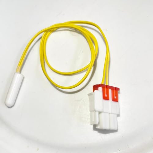 Temperature Sensor for Samsung Refrigerators - Compatible with DA32-00006W RF22K9381SR & RF28K9380SR compatible double door side by side