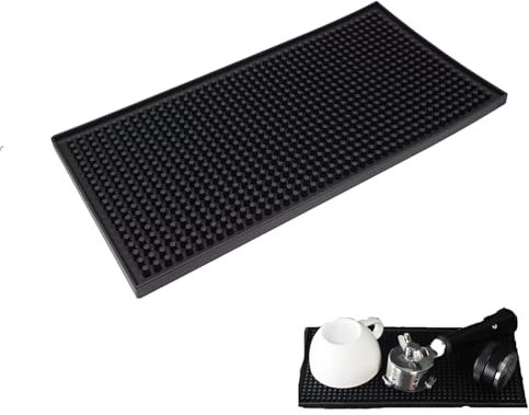 Shirene Tappetino da Bar,Tappetino Antiscivolo,30 * 15 cmTappetinos del Bar dell'Acqua,Tappetinos sotto Macchina Caffe per Bar Mat per Club,Cucine e Ristoranti,Contatori