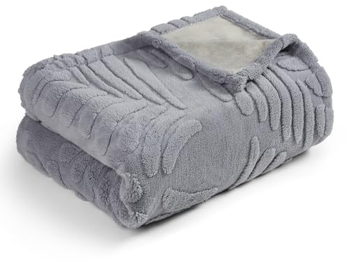 BaoDan Couverture Imperméable Chien, Plaid Polaire Réversible, 100x120cm