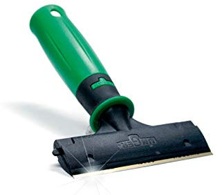 Unger ErgoTec Glasschaber 10 cm Fensterschaber Glasschaber Oberflächenschaber Fensterklinge Glasklinge Oberflächenklinge Glasmesser Fenstermesser