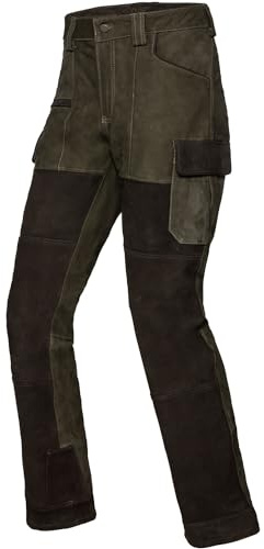 Parforce Traditional Hunting Lederhose Prestige Full-Bull Oliv/Braun 54