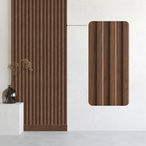 Bildershop-24 6er Set Wandpaneele & Deckenpaneele Dekowa in Eiche Braun 252 x 10,7 x 1,5 cm