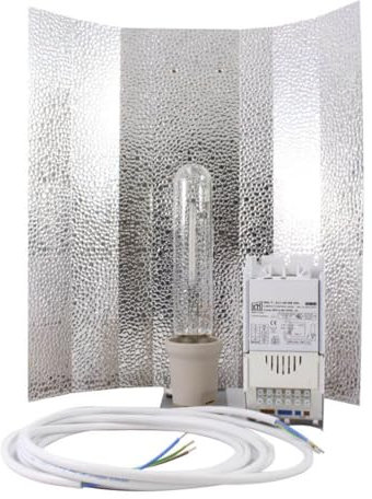 Weedness Grow Lampe Set 250 Watt MHL für Wuchsphase – Anbau Indoor Pflanzenbeleuchtung Pflanzenlampe Box Natriumdampflampe NDL HPS